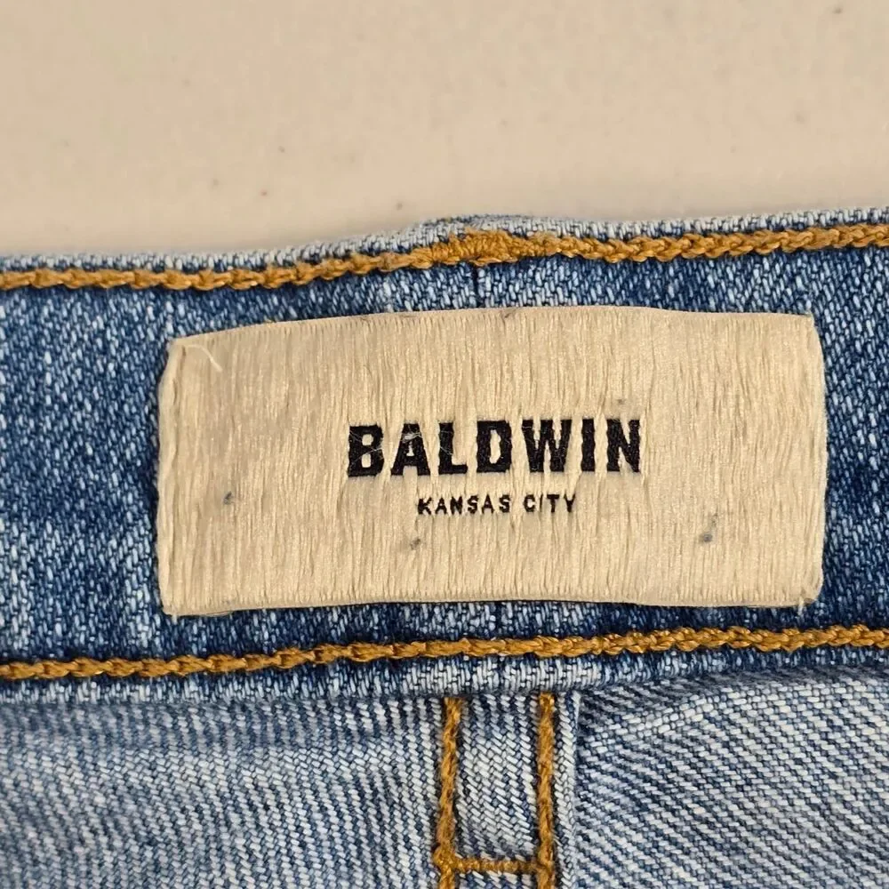BALDWIN denim Sz Size 27x29 Stella Harvey Mid-rise Straight